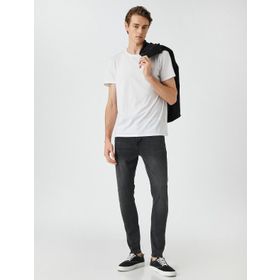Koton 3SAM40001ND Siyah Skınny Erkek Jean Pantolon