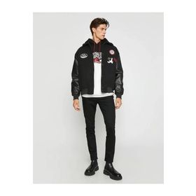 Koton 3SAM40088ND Siyah 999 Erkek Pamuk Denim Pantolon