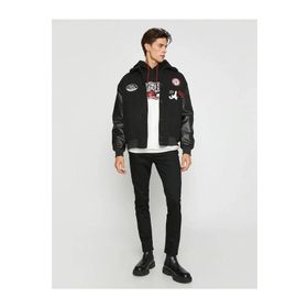 Koton 3SAM40088ND Siyah 999 Erkek Pamuk Denim Pantolon