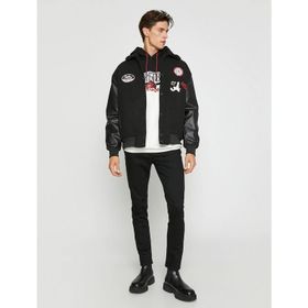 Koton 3SAM40088ND Siyah 999 Erkek Pamuk Denim Pantolon