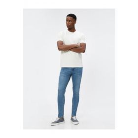 Koton 3SAM40107ND Mavi Erkek Kot Pantolon