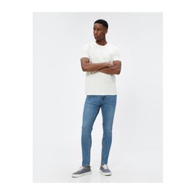 Koton 3SAM40107ND Mavi Erkek Kot Pantolon