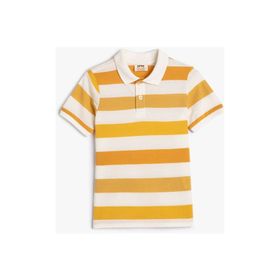Koton 3SKB10181TK Sarı Erkek Çocuk T-shirt