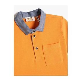 Koton 3SKB10198TK Turuncu Erkek Çocuk T-shirt