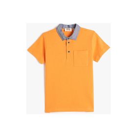 Koton 3SKB10198TK Turuncu Erkek Çocuk T-shirt