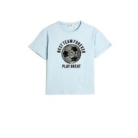 Koton 3SKB10229TK Mavi Erkek Çocuk T-shirt