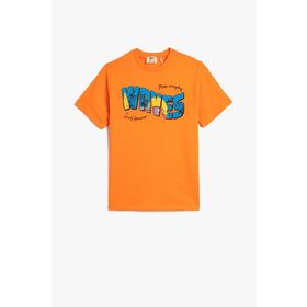 Koton 3SKB10456TK Turuncu Erkek Çocuk T-Shirt