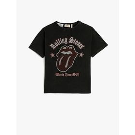 Koton 3SKB10528TK Siyah Erkek Çocuk T-shirt