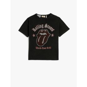 Koton 3SKB10528TK Siyah Erkek Çocuk T-shirt