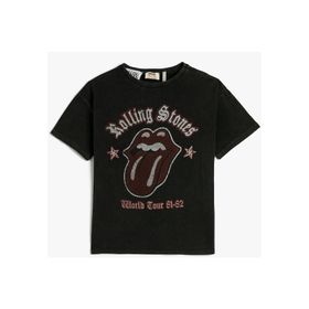 Koton 3SKB10528TK Siyah Erkek Çocuk T-shirt