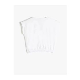 Koton 3SKG10063AK Siyah Kız Çocuk T-shirt