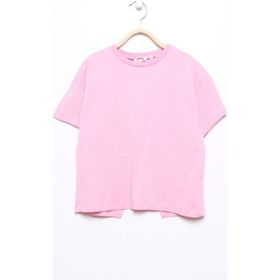Koton 3SKG10123AK Düz Pembe Kız Çocuk T-Shirt