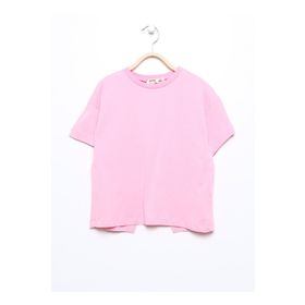 Koton 3SKG10123AK Düz Pembe Kız Çocuk T-Shirt