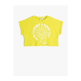 Koton 3SKG10194AK Pembe Kız Çocuk T-Shirt