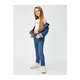 Koton 3SKG30023AK Beyaz Kız Çocuk Atlet