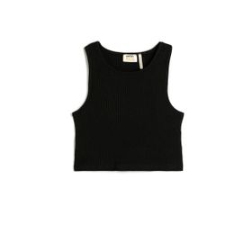 Koton 3SKG30023AK Siyah Kız Çocuk Atlet