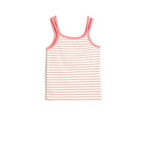Koton 3SKG30024AK Pembe Çizgili Kız Çocuk Atlet