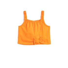 Koton 3SKG30037AK Turuncu Kız Çocuk Crop Bluz