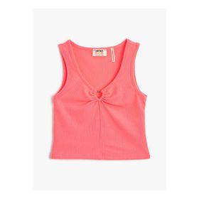 Koton 3SKG30039AK Pembe Kız Çocuk Atlet