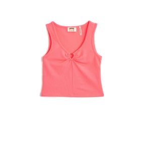 Koton 3SKG30039AK Pembe Kız Çocuk Atlet
