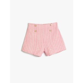 Koton 3SKG40135AW Pembe Kız Çocuk T-shirt