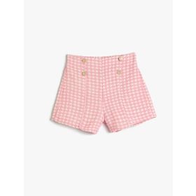 Koton 3SKG40135AW Pembe Kız Çocuk T-shirt