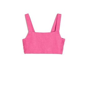 Koton 3SKG60042AW Pembe Keten Kız Çocuk Bluz