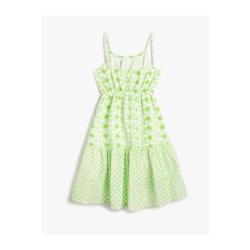 Koton 3SKG80117AW Beyaz Kız Çocuk Elbise