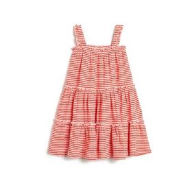 Koton 3SKG80183AK Pembe Midi Boy Kız Çocuk Elbise
