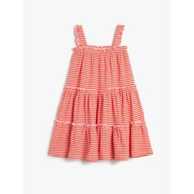 Koton 3SKG80183AK Pembe Midi Boy Kız Çocuk Elbise