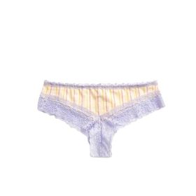 Koton 3SLK30038MK Lila Dantelli Ekose Brazilian Külot