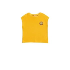 Koton 3SMB30001TK Hardal Dinozor Baskılı Erkek Bebek T-shirt