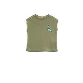 Koton 3SMB30001TK894 Haki Erkek Çocuk T-Shirt