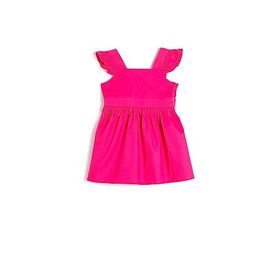 Koton 3SMG80004AW Fuşya Midi Kız Bebek Elbise