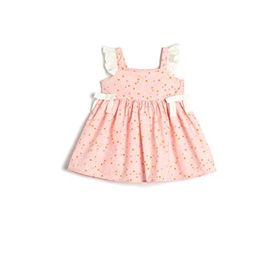 Koton 3SMG80032AW Pembe Kız Bebek Elbise