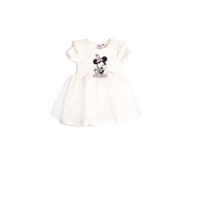 Koton 3SMG80073AK Ekru Minnie Mouse Kız Bebek Elbise