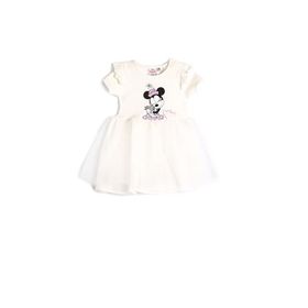 Koton 3SMG80073AK Ekru Minnie Mouse Kız Bebek Elbise
