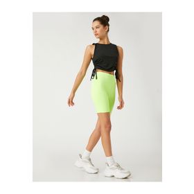 Koton 3WAK30144NK999 Siyah Kadın Spor Atlet