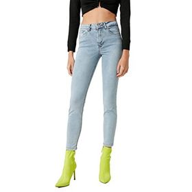 Koton 3WAL40026MD Açık İndigo Kadın Jeans