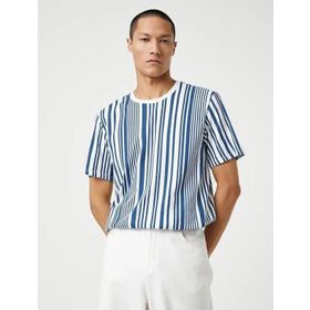 Koton 3WAM10048HK Antrasit Erkek T-shirt