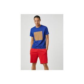 Koton 3WAM10075NK716 Lacivert Erkek T-Shirt