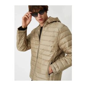 Koton 3WAM20155HW 050 Bej Erkek Mont
