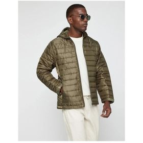 Koton 3WAM20155HW Haki 858 Erkek Polyester Outerwear Ceket
