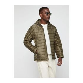 Koton 3WAM20155HW Haki 858 Erkek Polyester Outerwear Ceket