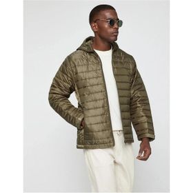 Koton 3WAM20155HW Haki 858 Erkek Polyester Outerwear Ceket