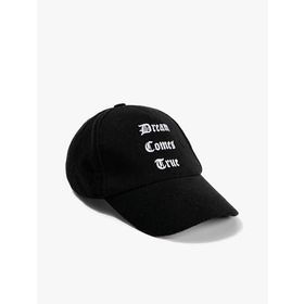Koton 3WAM40030AA Slogan İşlemeli Erkek Cap Şapka