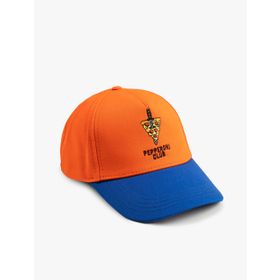 Koton 3WAM40032AA İşlemeli Erkek Cap Şapka