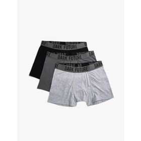 Koton 3WLM90032MK Erkek Pamuklu 3'lü Set Boxer
