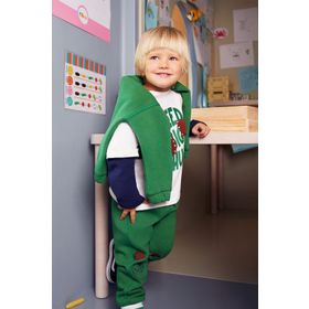 Koton 3WMB10144TK Baskılı Aplike Detaylı Erkek Bebek T-shirt