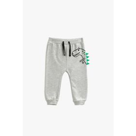 Koton 3WMB40011TK Erkek Bebek Baskılı Beli Bağlamalı Jogger Eşofman Altı
